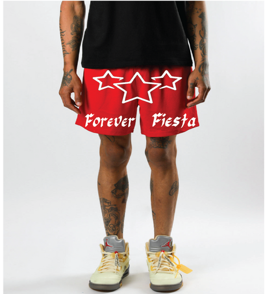 ForeverFiesta Mesh Shorts